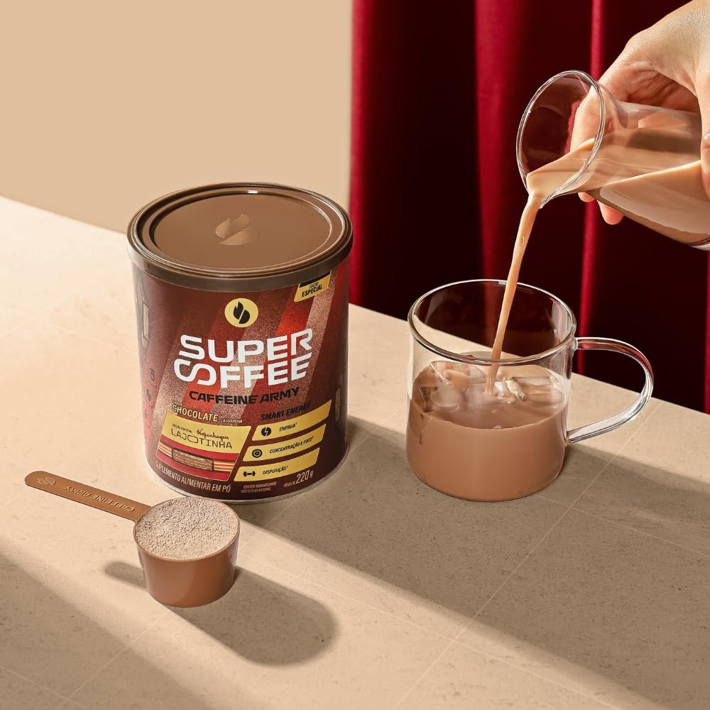 Supercoffee 3.0 Chocolate Lajotinha 220g Caffeine Army