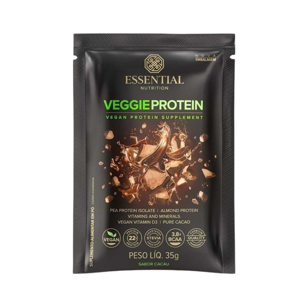 Veggie Protein Cacau 35g Essential Essential
