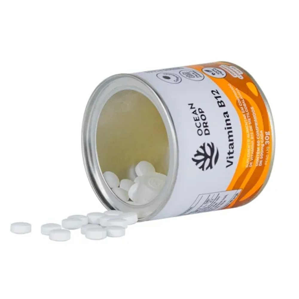Vitamina B12 60 Comprimidos Ocean Drop