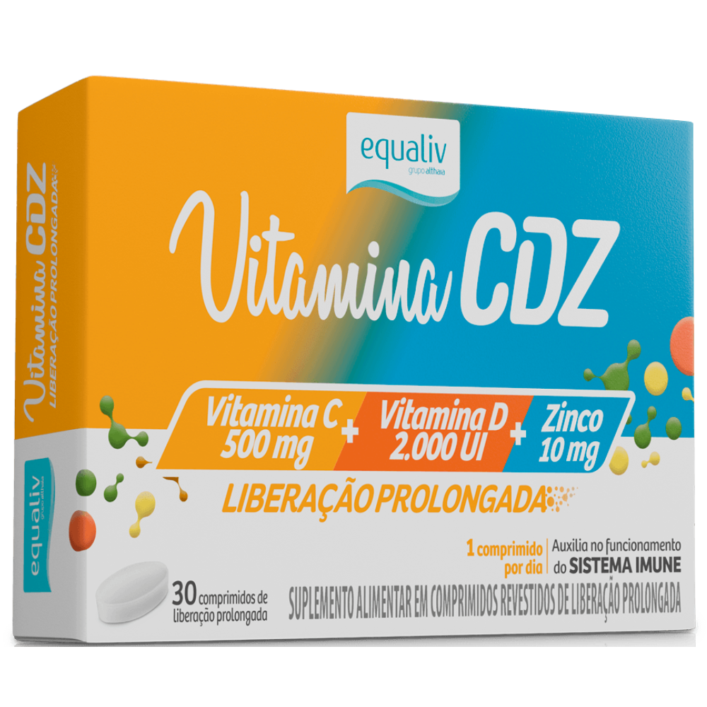 Vitamina CDZ 30 Comprimidos Equaliv Equaliv