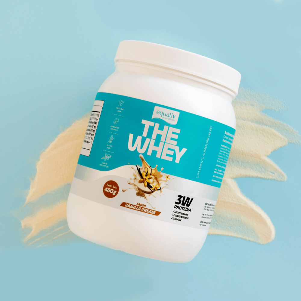 Whey 3W Vanilla Cream 480g Equaliv Equaliv