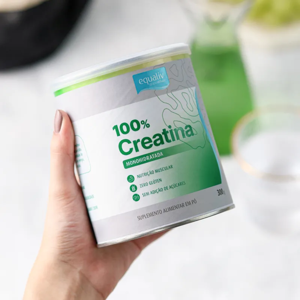 Creatina Monohidratada 300g Equaliv Equaliv