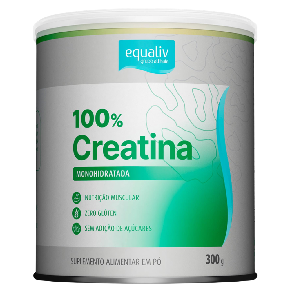 Creatina Monohidratada 300g Equaliv Equaliv