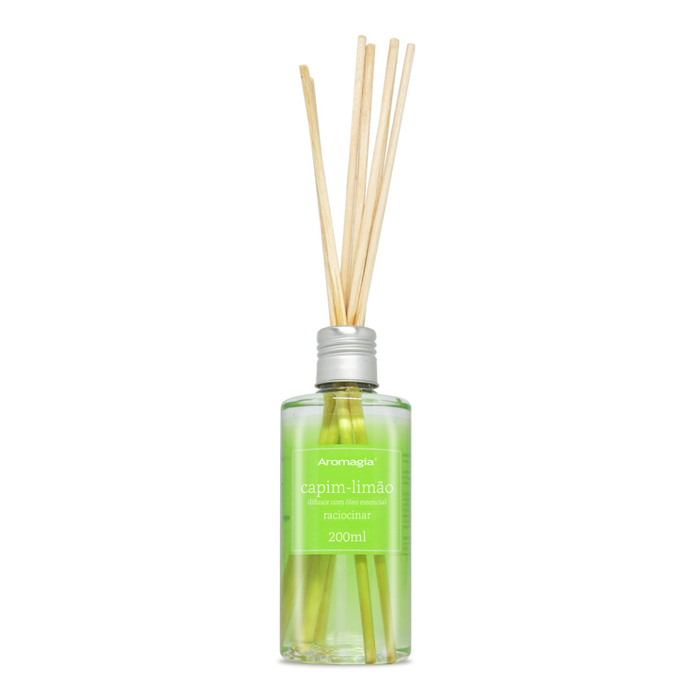 Aroma Sticks Capim Limão 200ml Aromagia