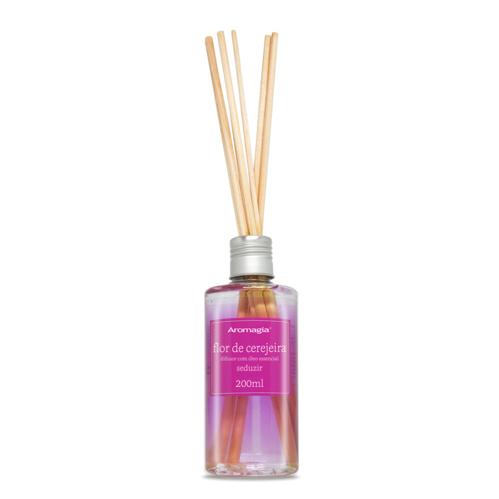 Aroma Sticks Flor De Cerejeira 200ml Aromagia