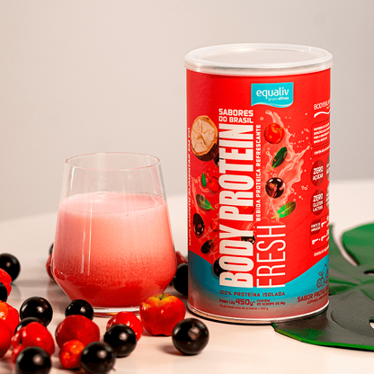 Body Protein Fresh Frutas 450g Equaliv