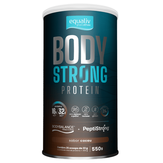 Body Strong Protein Cacau 550g Equaliv