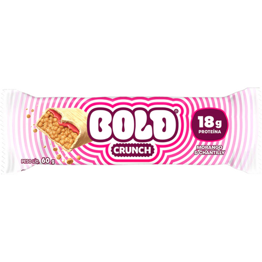Bold Crunch Morango e Chantilly 60g