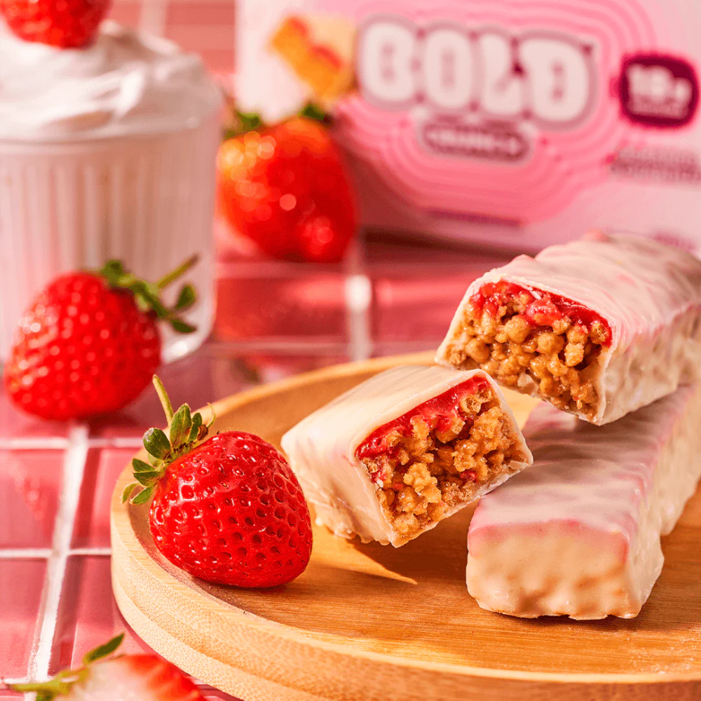 Bold Crunch Morango e Chantilly 60g