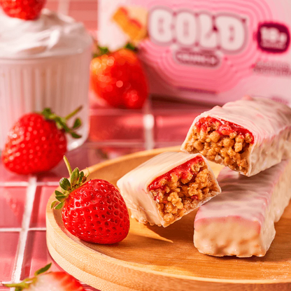 Bold Crunch Morango e Chantilly 60g