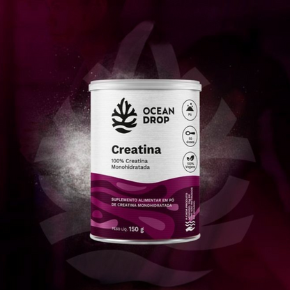 Creatina Monohidratada 150g Ocean Drop