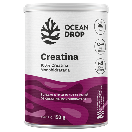 Creatina Monohidratada 150g Ocean Drop
