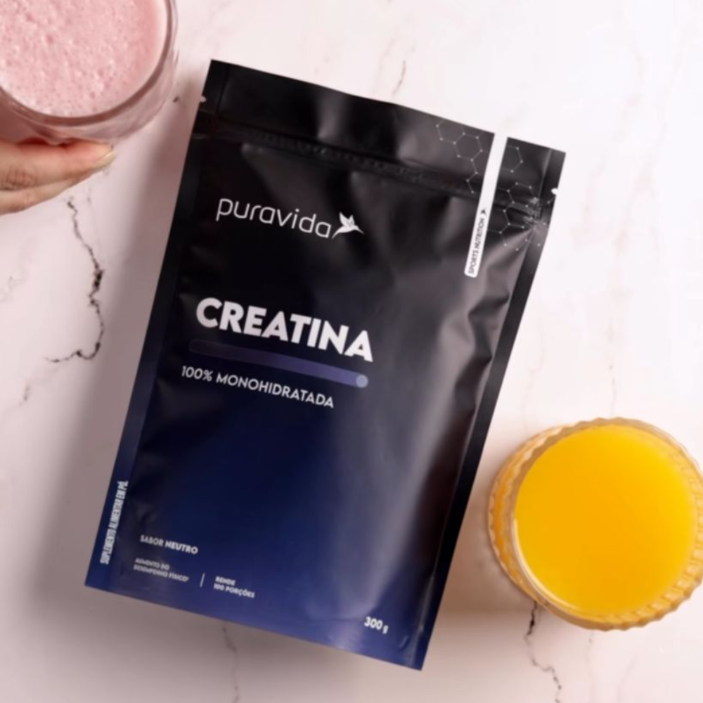 Creatina Monohidratada 300g Puravida