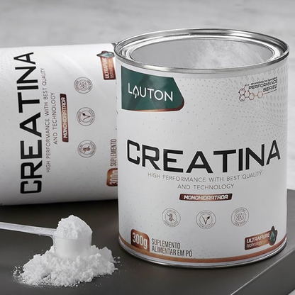 Creatina Monohidratada 300g Lauton