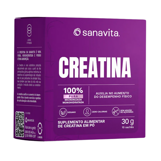 Creatina em Sachê 30g Sanavita