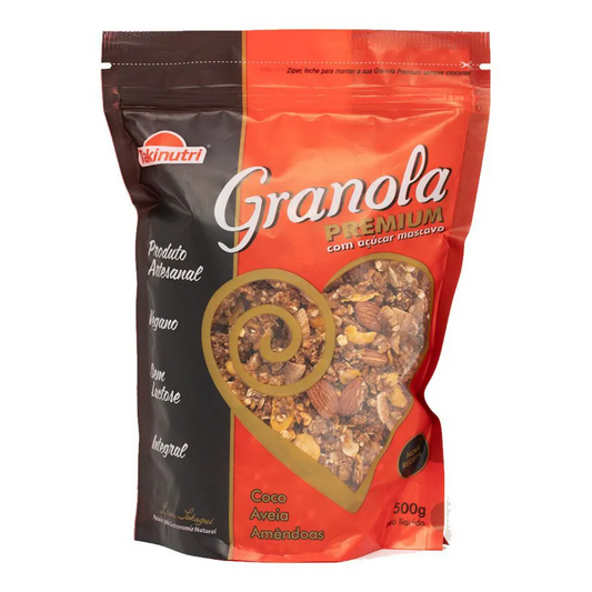 Granola Integral Acucar Mascavo 500g Takinutri