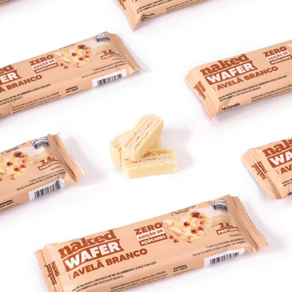 Naked Wafer Avela Branco 26g