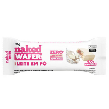 Naked Wafer Chocolate Branco 26g