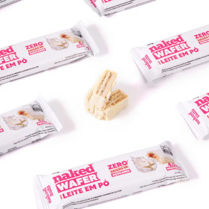 Naked Wafer Chocolate Branco 26g