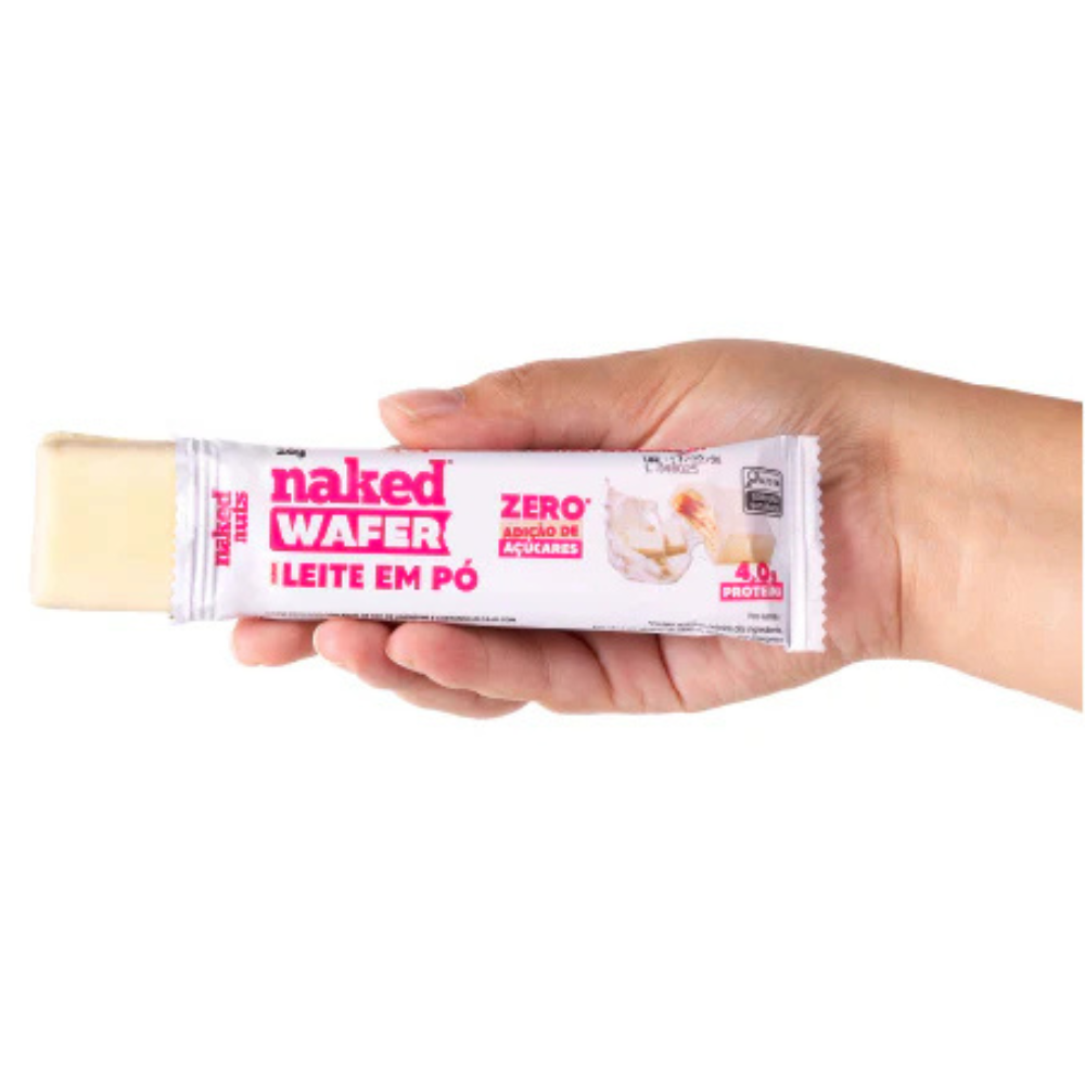 Naked Wafer Chocolate Branco 26g