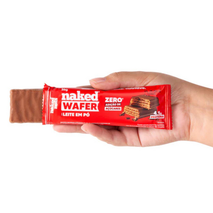Naked Wafer Chocolate ao Leite 26g