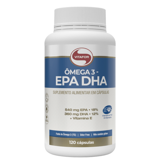 Ômega 3 EPA-DHA 120 Cápsulas Vitafor