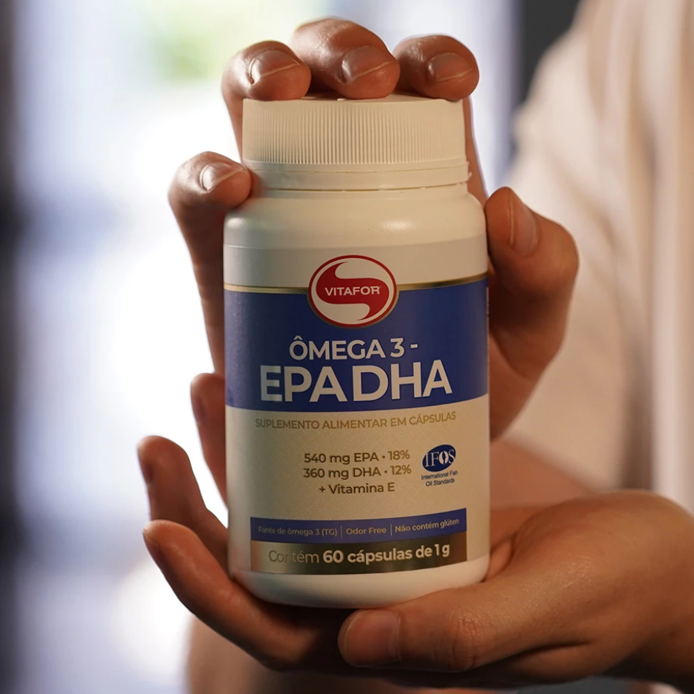 Ômega 3 EPA DHA 60 Cápsulas Vitafor
