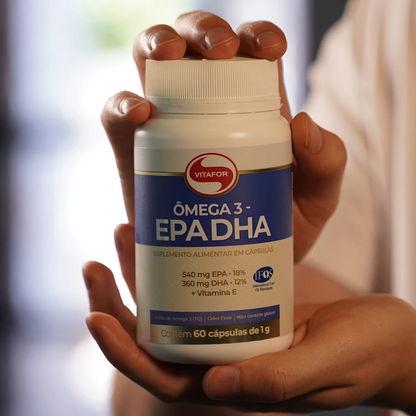 Ômega 3 EPA DHA 60 Cápsulas Vitafor