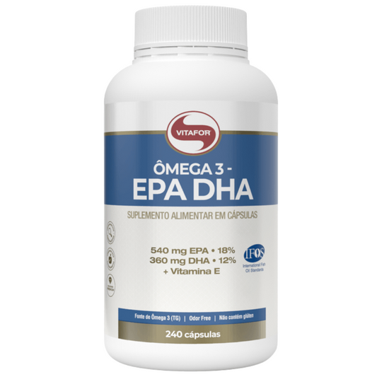 Ômega 3 EPA DHA 240 Cápsulas Vitafor