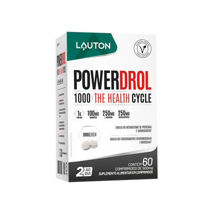 POWERDROL 500MG 60 CAPSULAS LAUTON