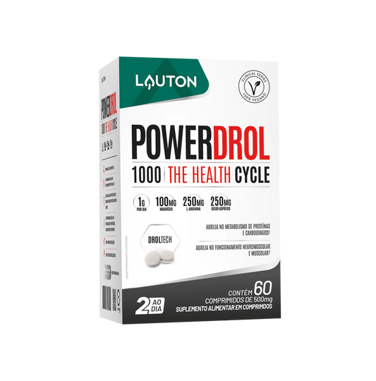 POWERDROL 500MG 60 CAPSULAS LAUTON