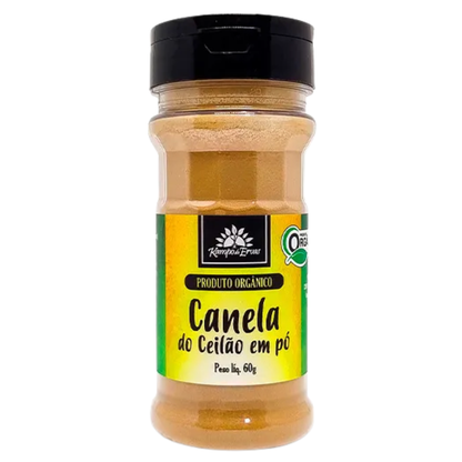 Canela do Ceilão pó orgânica 60g Kampo de Ervas Kampo de Ervas