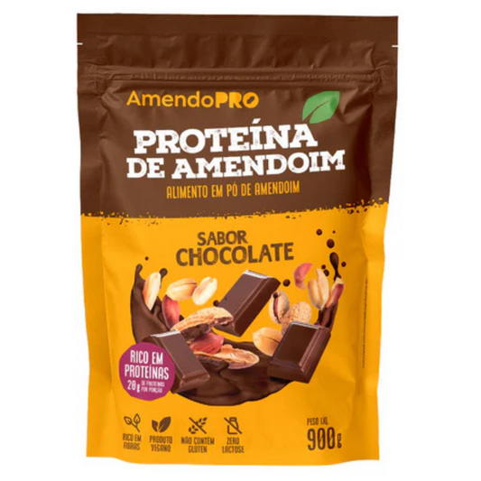 Proteína de Amendoim Sabor Chocolate Amendopro 900g