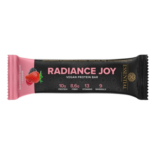 Radiance Joy Bar Berries com Chocolate Branco 50g Essential