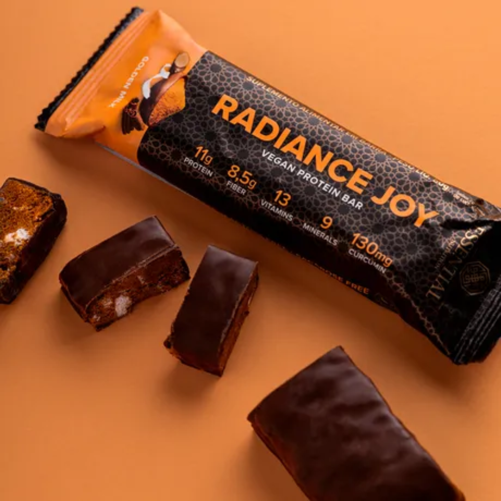Radiance Joy Bar Cúrcuma, Leite de Coco e Especiarias 50g Essential