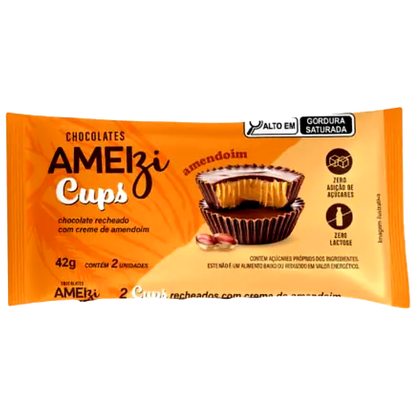 Chocolate com Amendoim 42g Ameizi Flormel