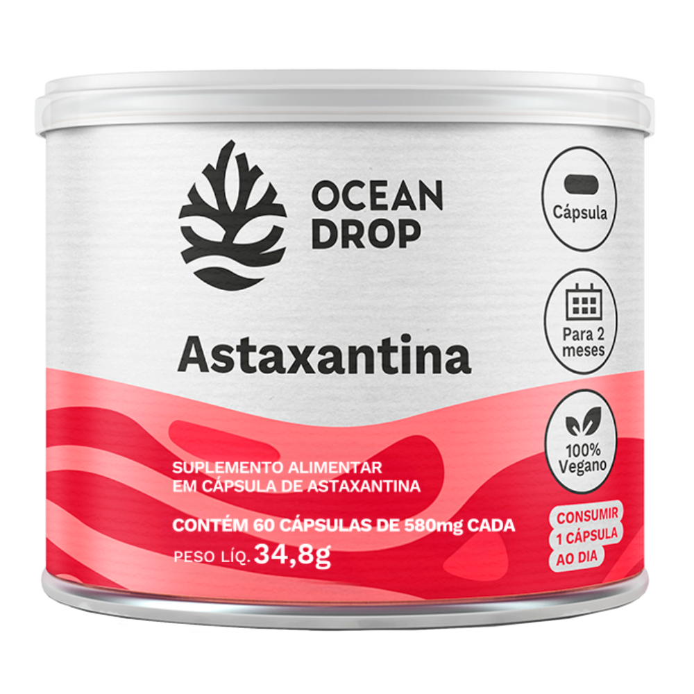 Astaxantina 60 Cápsulas Ocean Drop Ocean Drop