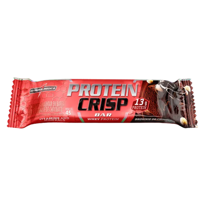 Barrinha Crisp Bar Brownie de Chocolate Integralmedica Integral Medica