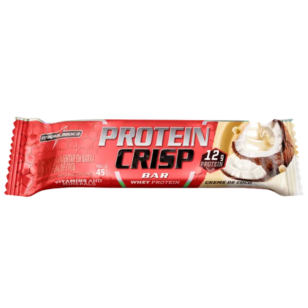 Barrinha Crisp Bar Creme de Coco Integralmedica Integral Medica