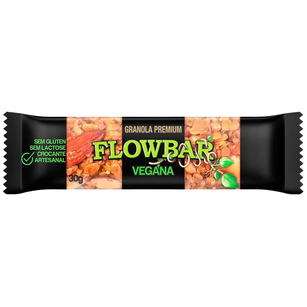 Barra Nuts Vegana 30g Flowbar Flowbar