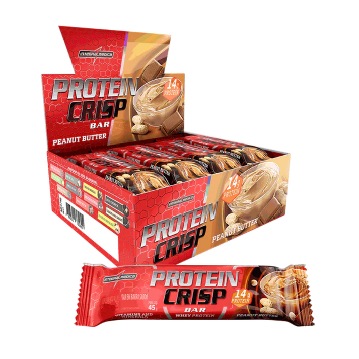 Protein Crisp Bar Peanut Butter 45g Integralmédica Integral Medica