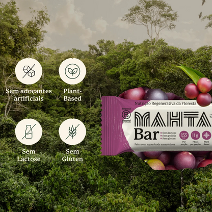 Barra de Proteína Açaí e Camu Camu Mahta 40g Mahta