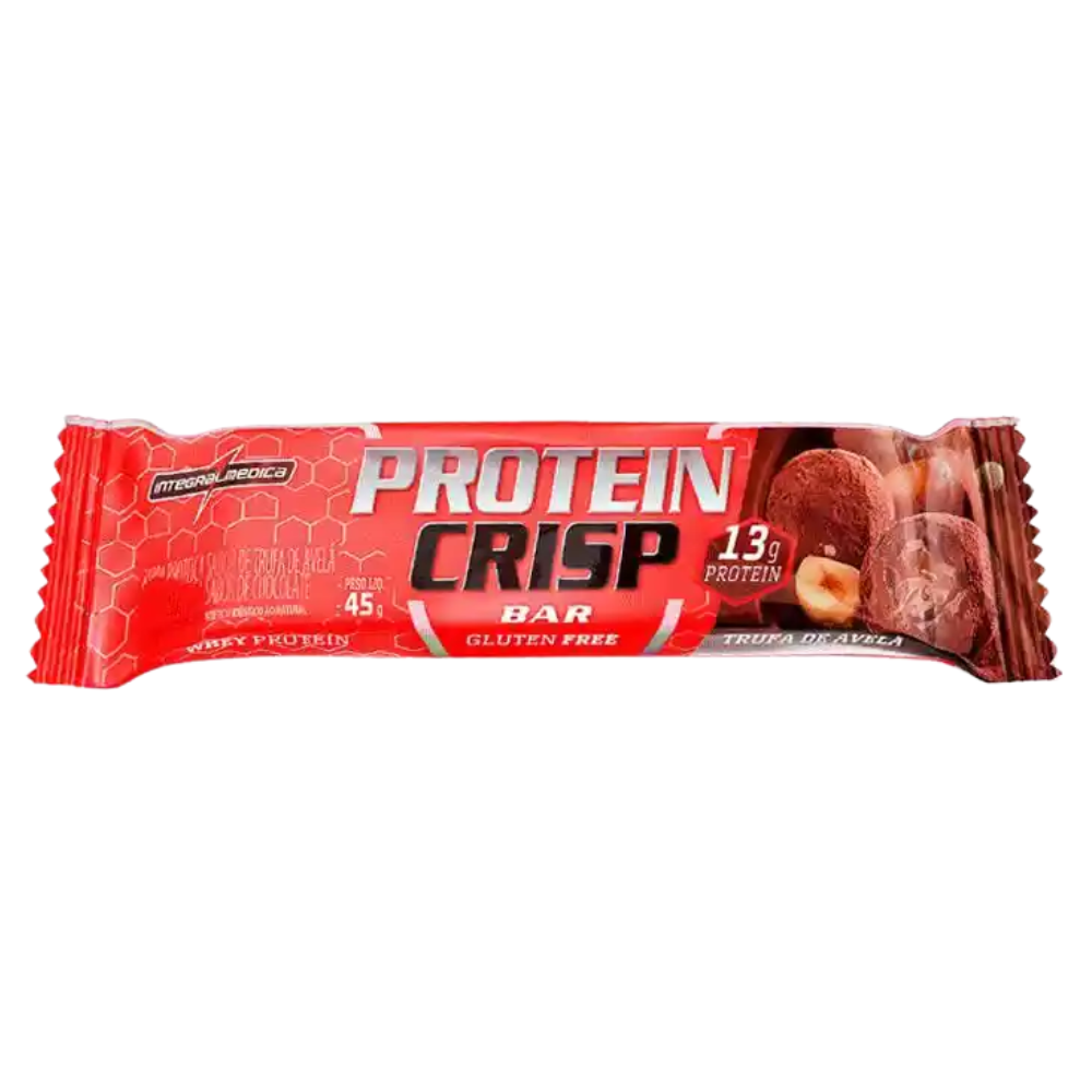Protein Crisp Bar Trufa de Avelã 45g Integralmédica Integral Medica
