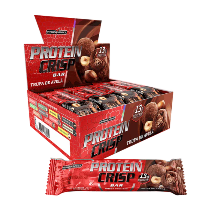 Protein Crisp Bar Trufa de Avelã 45g Integralmédica Integral Medica
