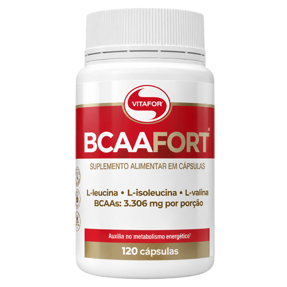 BCAA Fort 120 Cápsulas Vitafor Vitafor