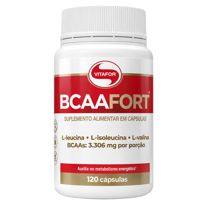 BCAA Fort 120 Cápsulas Vitafor Vitafor