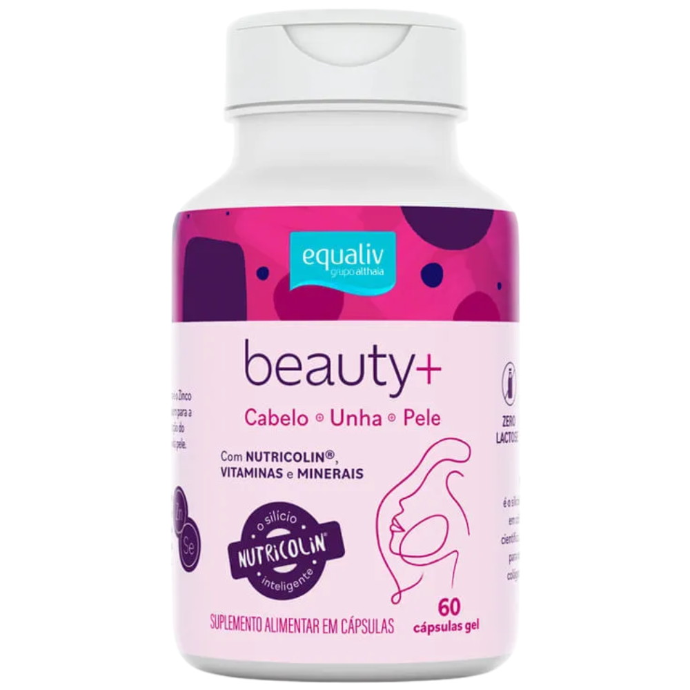 Beauty+ Cabelo Unha e Pele 60 Cápsulas Equaliv Equaliv