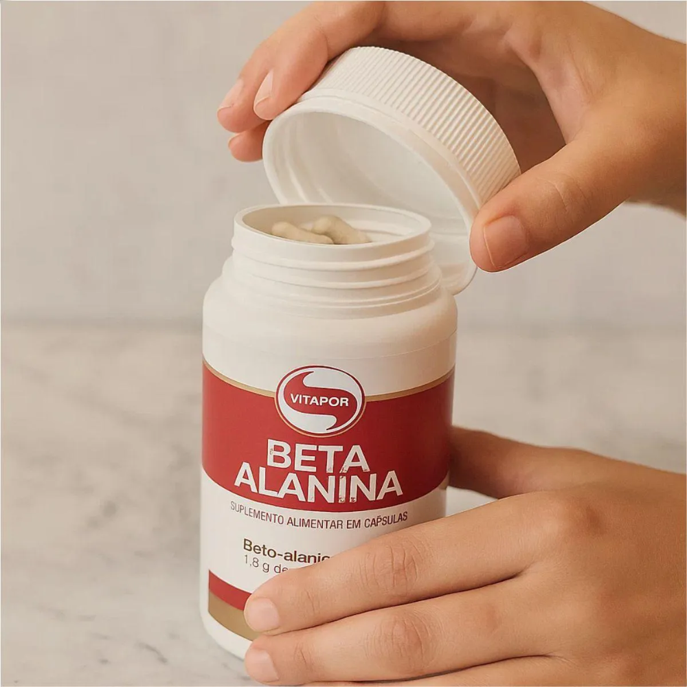 Beta Alanina 500 mg 240 Cápsulas Vitafor