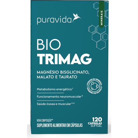 Bio Trimag 120 Capsulas Puravida