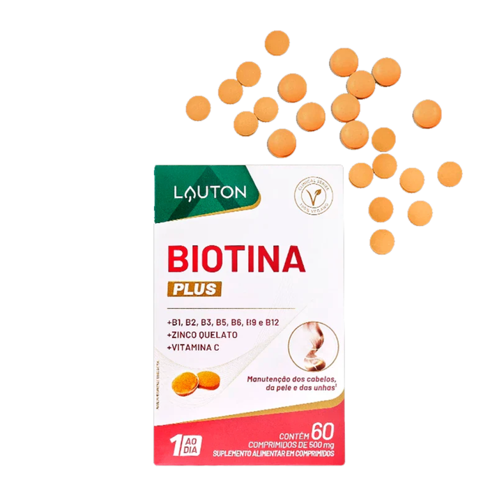 Biotina Plus 45mcg 60 Cápsulas Lauton Lauton